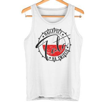 Najlepszy Tata Na Swiecie Bester Papa Der Welt Father Tank Top - Geschenkecke