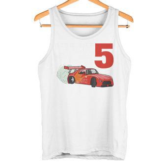 Niños Niños Chicos 5 Cumpleaños Coche De Carreras Ya Tengo 5 Años Camiseta sin mangas - Regaloses