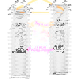 Niños Prima Mayor Voy A Ser La Mejor Tener Primito Niña Bebe Regal Camiseta sin mangas - Regaloses