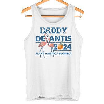 Papa 2024 Desantis Machen Amerika Florida Tank Top - Geschenkecke