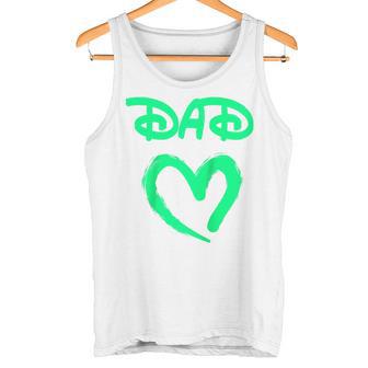 Papa Bester Dad Auf Der Welt Raglan Tank Top - Geschenkecke