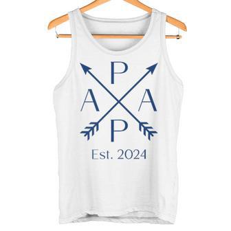 Papa Est 2024 Papa Est 2024 Tank Top - Geschenkecke