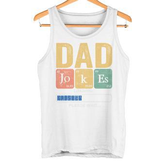 Papa- Papa Witze Loading Regelmäßigatertag Tank Top - Geschenkecke