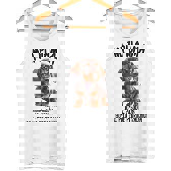 Perro Salchicha Regalo Humor Pijama Perro Dachshund Teckel Camiseta sin mangas - Regaloses