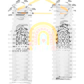 Profesor Infantil 100º Día De Escuela Arco Iris Camiseta sin mangas - Regaloses
