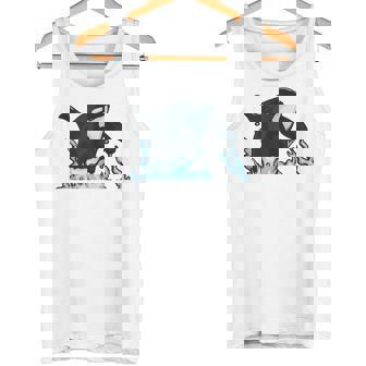 Regalo De Ballena Asesina Saltando Orca Sin Mangas Camiseta sin mangas - Regaloses