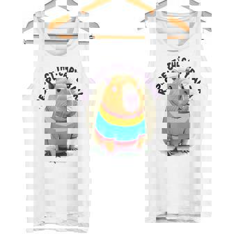 Respeta El Capibara Lindo Roedor Capibara Camiseta sin mangas - Regaloses