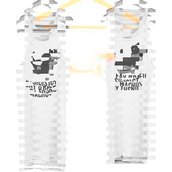 Se Distrae Fácilmente Con Los Perros Salchicha Camiseta sin mangas - Regaloses