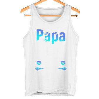 Stiefpapa Outfit Stiefvater Bonus Papa Spruch Tank Top - Geschenkecke