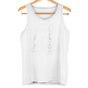 Stolzerater Eines Großartigen Eheberatersatertag Papa Raglan Tank Top - Geschenkecke