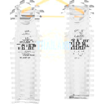 Tailandia Estilo Retrointage Tailandia Camiseta sin mangas - Regaloses