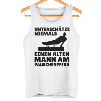 Turner Papa Geräteturnerater Bodenturner Dad Gymnastik Tank Top - Geschenkecke