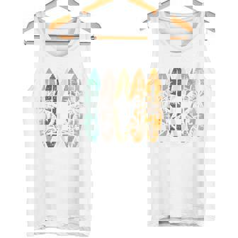 Verano Tablas De Surf Deporte Surfista Palma Mar Océano Surf Camiseta sin mangas - Regaloses