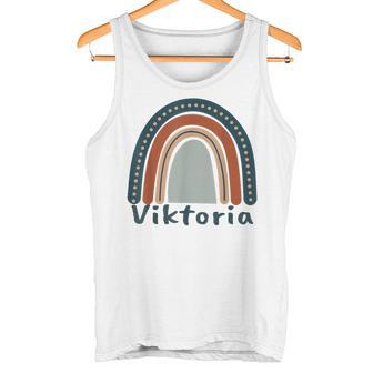 Viktoria Iktoria Name Geburtstag Geschenk Personali Tank Top - Seseable