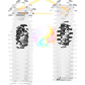 Yin Yang Feng Shui Ying Yang Zen Taijitu Galaxie Colorée Débardeur e - Cadeauxyz