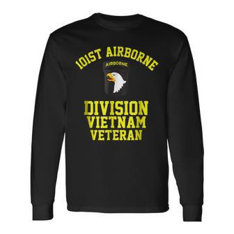 101St Airborne Division Vietnam Veteran Long Sleeve T-Shirt - Monsterry CA