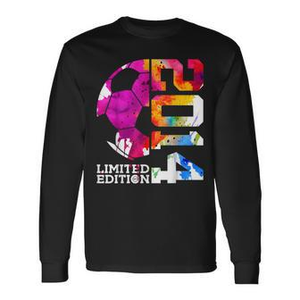10Th Birthday Soccer Limited Edition 2014 Long Sleeve T-Shirt - Monsterry