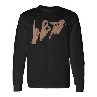 187 Hand Sign Gesture Langarmshirts - Seseable