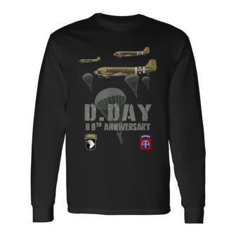 1944 D-Day 2024 80Th Anniversary Normandy Long Sleeve T-Shirt - Seseable