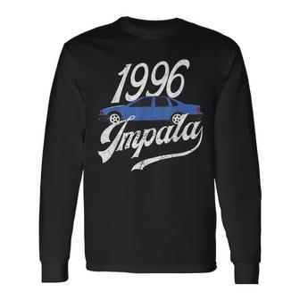 1996 96 Impala Lowrider Ss Chevys Long Sleeve T-Shirt - Monsterry