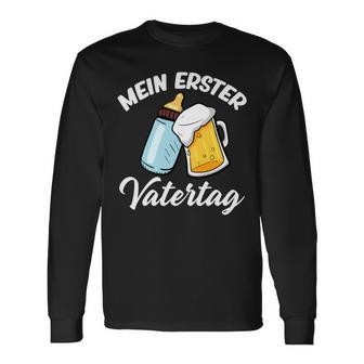 1Atertagatertagsgeschenk Papa Mein Ersteratertag Langarmshirts - Geschenkecke