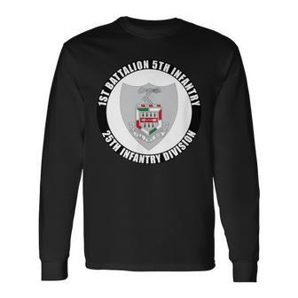 1St Battalion 5Th Infantry 25Th Infantry Division Veteran Long Sleeve T-Shirt - Monsterry