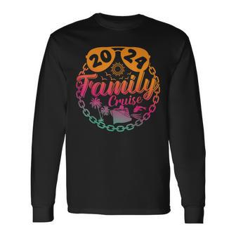 2024 Family Cruise Getaway Tropical Voyage Apparel Long Sleeve T-Shirt | Mazezy