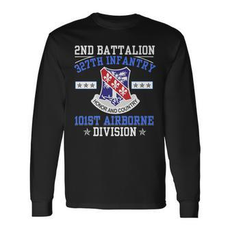 2Nd Battalion 327Th Infantry 101St Airborne Division Veteran Long Sleeve T-Shirt - Monsterry AU