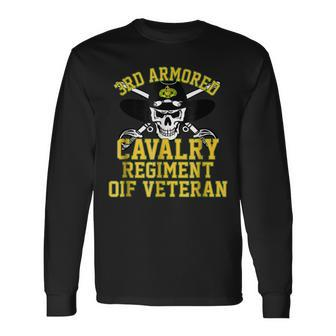 3Rd Armored Cavalry Regiment Iraq War Veteran Long Sleeve T-Shirt - Monsterry