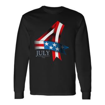 4 July 2019 Indepence Day Long Sleeve T-Shirt - Monsterry