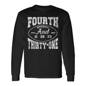 4Th And 31 Alabama Fourth And Thirty One Alabama Long Sleeve T-Shirt - Seseable