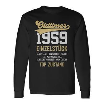 64 Jahre Oldtimer 1959 Vintage 64Th Birthday Langarmshirts - Seseable