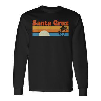 70S 80S Ca City Santa Cruz S Langarmshirts - Seseable