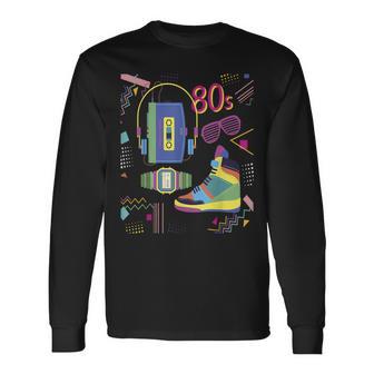 80S Vintage Oldschool Retro Cassette Langarmshirts - Seseable