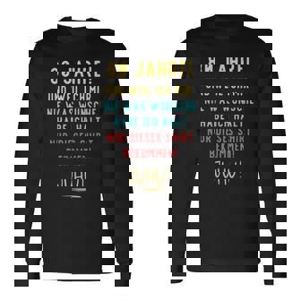 80Th Birthday Decoration For Someone Der Sich Nichts Wünscht Langarmshirts - Seseable