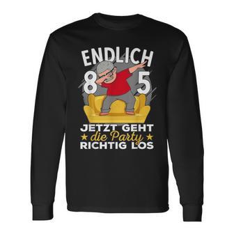 85Th Birthday Man Ich Bin Jetzt 85Th Birthday Grandpa Langarmshirts - Seseable