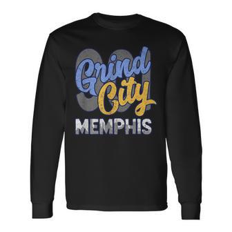 901 Grind City Memphis Long Sleeve T-Shirt - Monsterry UK