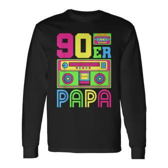 90Er Papa 90Er Jahre Outfit 90Er Jahre Kostüm 90Er Party 90S Langarmshirts - Geschenkecke