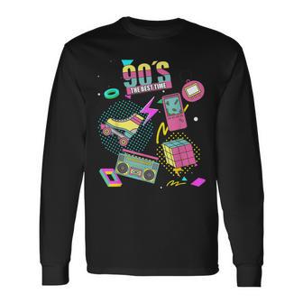 90S Retro Motto 90'S Langarmshirts - Geschenkecke