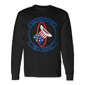 94Th Fighter Squadron Hat In The Ring Veterans Long Sleeve T-Shirt - Monsterry CA
