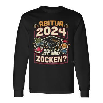 Abi Abitur Graduation Exam 2024 Gymnasium Langarmshirts - Geschenkecke