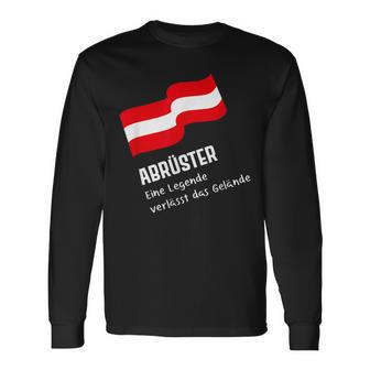 Abrüster Ein Legende Verlasses Das Gelände Langarmshirts - Seseable