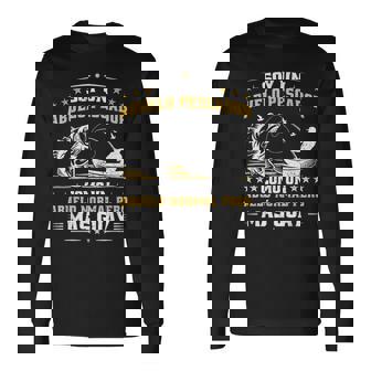 Abuelo Pescador Divertido Pesca Día Del Padre Regalo Abuelo Camiseta de manga larga - Regaloses