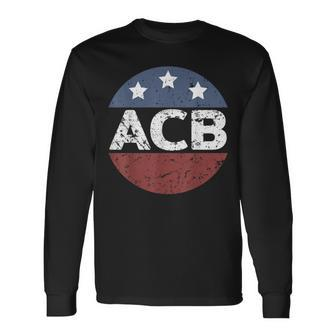 Acb Notorious Acb Republican Notorious ACB Long Sleeve T-Shirt - Monsterry DE