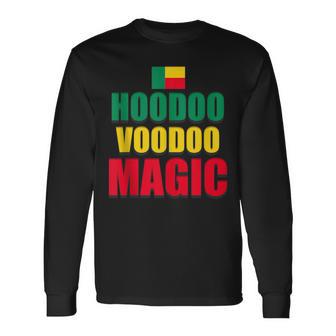 African MagicVoodoo Benin Cultural Festival Africa Map Long Sleeve T-Shirt - Monsterry UK