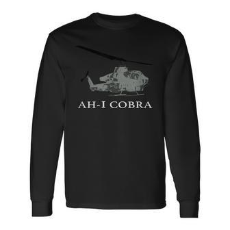 Ah-1 Cobra Helicopter Pilot T Long Sleeve T-Shirt - Monsterry CA