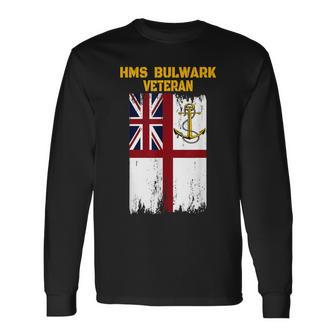Aircraft Carrier Hms Bulwark R08 Veterans Day Father's Day Long Sleeve T-Shirt - Monsterry AU