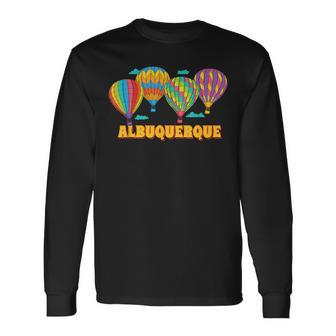 Albuquerque Balloon Festival New Mexico Fiesta Long Sleeve T-Shirt - Monsterry DE