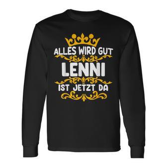 Alles Wird Gut Lenni Ist Da Langarmshirts - Seseable