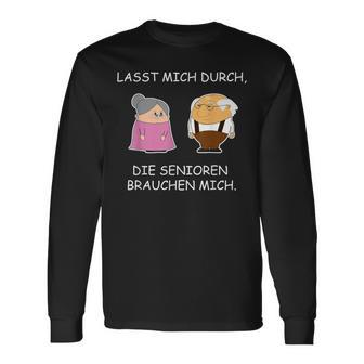 Altenpflege Care Humour Slogan Langarmshirts - Seseable